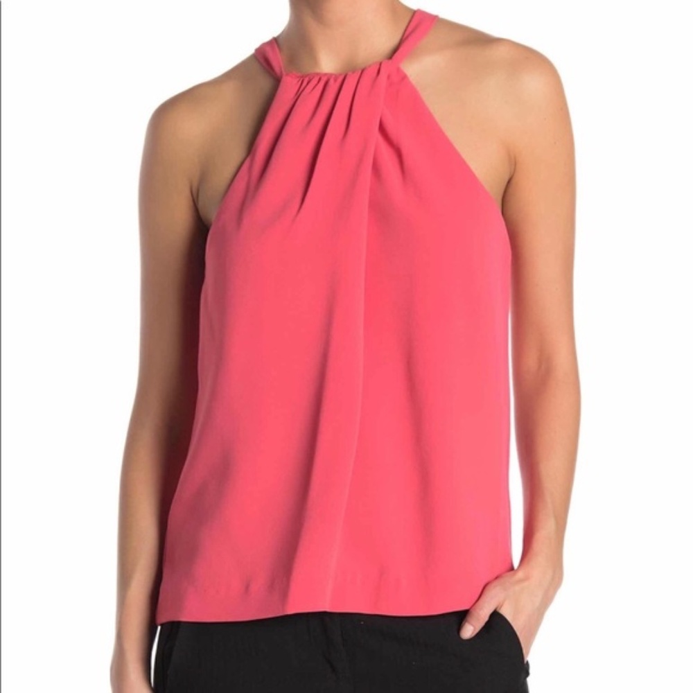 Trina Trunk‎  Coral Halter Top Size Medium